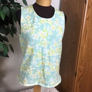 RUBY Rd XL floral tank top
